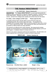 `Hodson` INDUCTION KIT