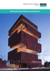 Building Envelope Weatherproofing Manual