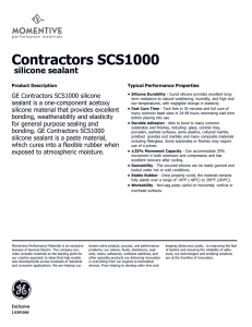SCS1000 Contractors - Specialty Sealant