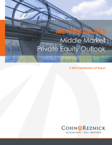 Middle Market Private Equity Outlook