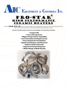 AIC - ProStar - Ceramic Heaters Catalog.indd