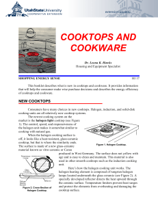 Cooktops and Cookware - Utah State University Extension