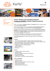 Kerfa® Heating and Insulating Systems Customer