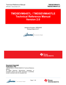 TMS320C6457 Technical Reference Manual