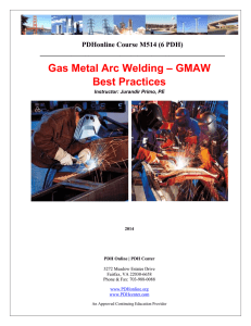 Gas Metal Arc Welding – GMAW Best Practices