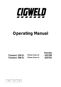 Operating Manual