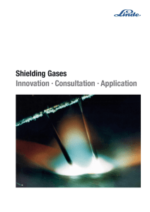 Shielding Gases Innovation .Consultation .Application