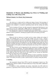 Simulation of Plasma and Shielding Gas Flows in Welding and