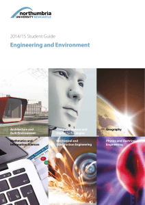 Engineering and Environment