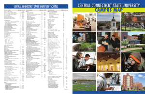 CENTRAL CONNECTICUT STATE UNIVERSITY CAMPUS MAP