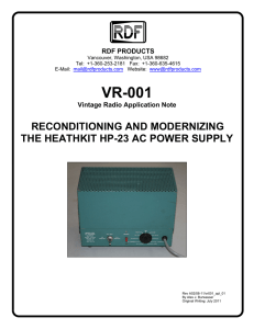 VR-001 - RDF Products