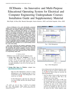 ECEbuntu - An Innovative and Multi-Purpose Educational Operating