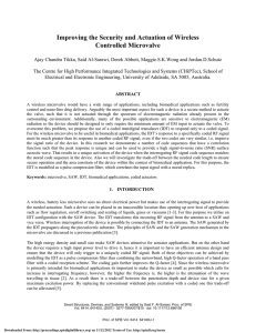 Improving the Security and Actuation of Wireless Controlled