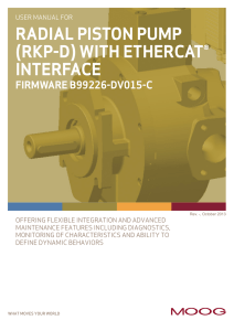 Radial Piston Pump RKP-D with EtherCAT Interface