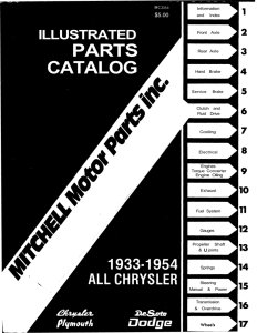 pre-1954 Automobile Catalog