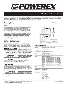 Claw Medical Vacuum Systems