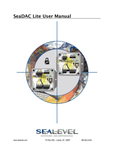SeaDAC Lite Modules User Manual