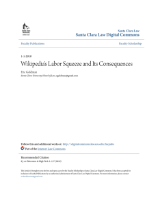Wikipedia`s Labor Squeeze and Its Consequences