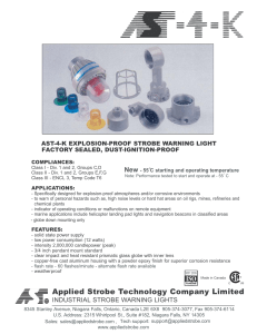 AST – 4k Explosion Proof Strobe Warning Light