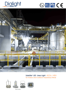 SafeSite® LED Area Light - IECEx / ATEX