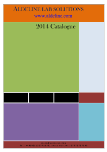 2014 Catalogue