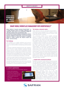 smart mobile workplace management with morphotablet