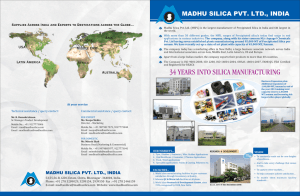 leaflet - Paint - Madhu Silica Pvt. Ltd.