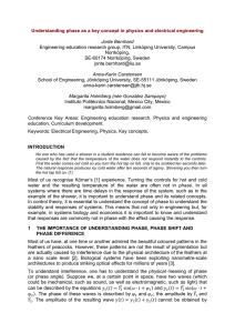 Understanding phase as a key concept in physics and electrical