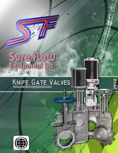 Knife Gate Valves Catalogue - 2012