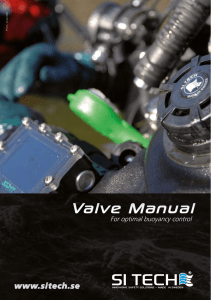 Valve Manual - SI-TECH