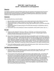 EELE 262 – Logic Circuits Lab Lab #1 – Introduction to Lab Equipment