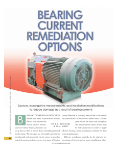 Bearing current remediation options