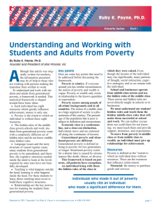 Understanding and Working with Students and Adults