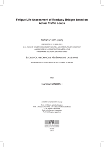 Fatigue Life Assessment of Roadway Bridges based on Actual