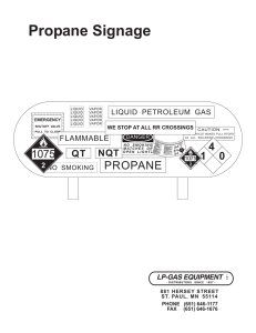 Propane Signage Booklet - LP