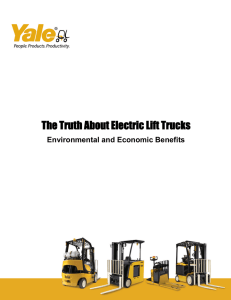 The Truth About Electric Lift Trucks