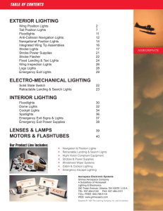 exterior lighting electro-mechanical lighting interior lighting lenses