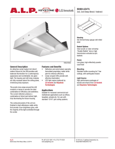 RDIDB LED/T5 2x2, 2x4 Deep Direct / Indirect General Description