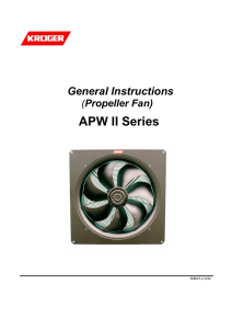 APW II Series - Kruger Ventilation