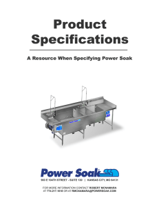 Power Soak Spec Sheet