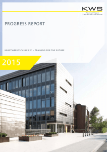 progress report - Kraftwerksschule e.V.