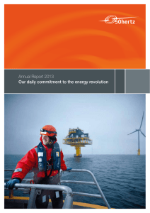 Annual Report 2013 Our daily commitment to the energy revolution