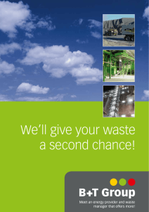 We`ll give your waste a second chance!