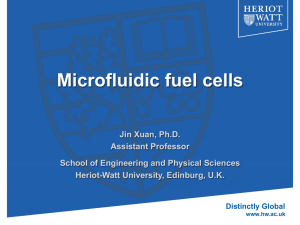 Microfluidic fuel cells