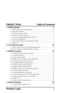 4 Simple Examples - Protean Logic Inc.