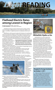 Flathead Electric Rates among Lowest in Region