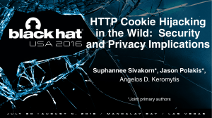 HTTP Cookie Hijacking in the Wild: Security and Privacy Implications