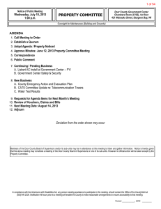 2013-07-10 Property Agenda Packet