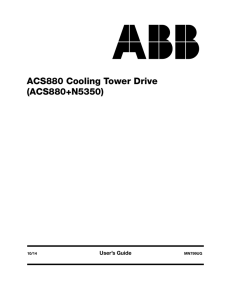 ACS880 Cooling Tower Drive (ACS880+N5350)