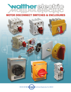 pdf catalog - Walther Electric